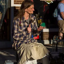 Portrait of Abby the Spoon Lady
