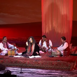 Portrait of Abida Parveen