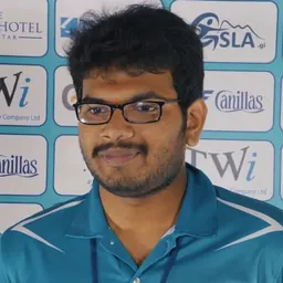 Portrait of M. R. Babu Lalith