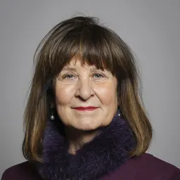 Portrait of Helena Kennedy, Baroness Kennedy of The Shaws