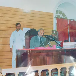 Portrait of Abdul Rashid Dar