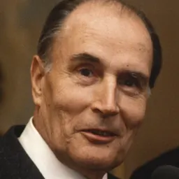 Portrait of François Mitterrand