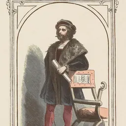 Portrait of Pierre de la Rue