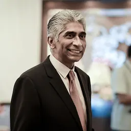 Portrait of Ashok Amritraj