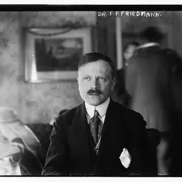 Portrait of Friedrich Franz Friedmann