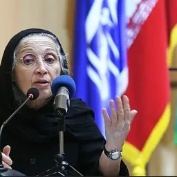 Portrait of Firouzeh Khalatbari