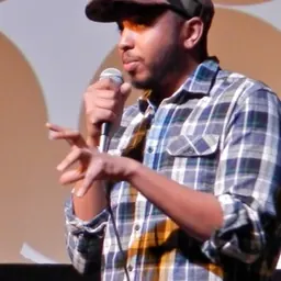 Portrait of Justin Simien