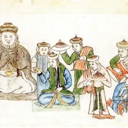 Portrait of Abtai Sain Khan