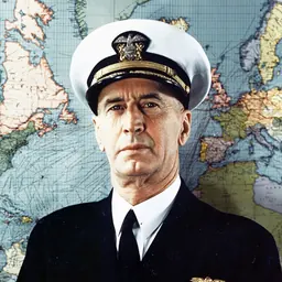 Portrait of Ernest King