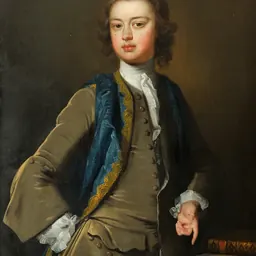 Portrait of Brownlow Cecil, 9th Earl of Exeter