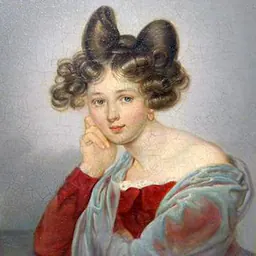 Portrait of Eleonora Tyutcheva