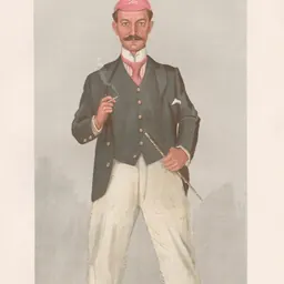 Portrait of R. C. Lehmann
