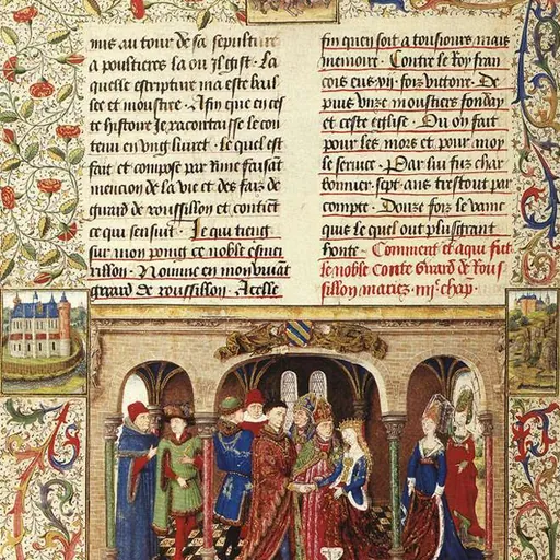 Portrait of Master of Girart de Roussillon