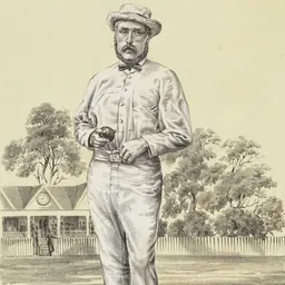 Portrait of Sam Cosstick