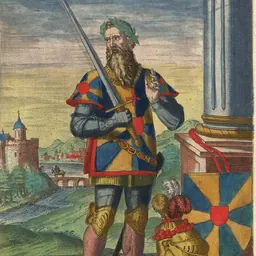 Portrait of Baldwin IV