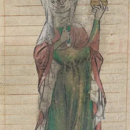 Portrait of Trota of Salerno