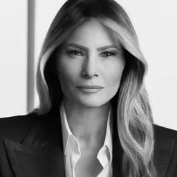 Portrait of Melania Trump