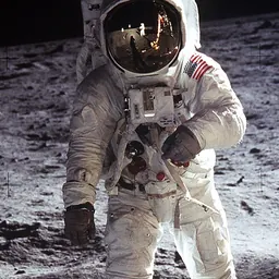 Portrait of Buzz Aldrin