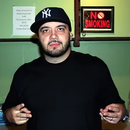 Portrait of DJ Green Lantern