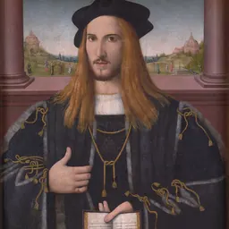 Portrait of Alberto III Pio