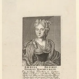 Portrait of Amalia Pachelbel
