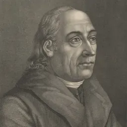 Portrait of Johann Gottlob Immanuel Breitkopf