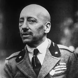 Portrait of Gabriele D'Annunzio