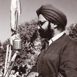 Portrait of Jagjit Singh Anand