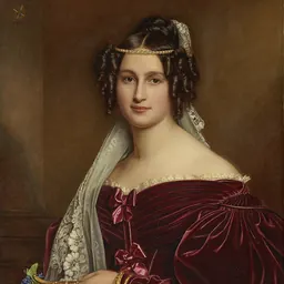 Portrait of Maria Kreszentia von Oettingen-Wallerstein