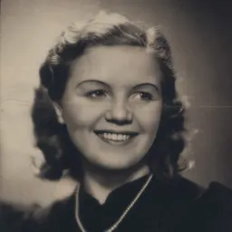Portrait of Marta Černická-Bieliková
