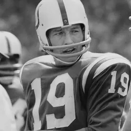 Portrait of Johnny Unitas