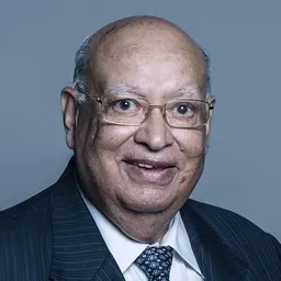 Portrait of Raj Loomba, Baron Loomba