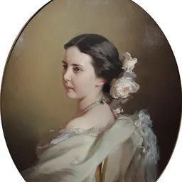 Portrait of Yekaterina Tyutcheva