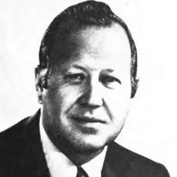Portrait of Del M. Clawson