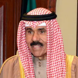 Portrait of Nawaf Al-Ahmad Al-Jaber Al-Sabah