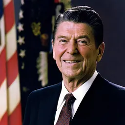 Portrait of Ronald Reagan