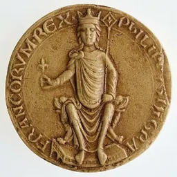 Portrait of Philip II of France