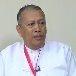 Portrait of Hla Maung Shwe