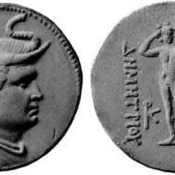 Portrait of Demetrius I of Bactria