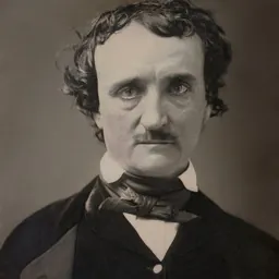 Portrait of Edgar Allan Poe