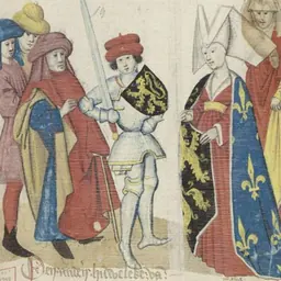 Portrait of Marie of France, Duchess of Brabant