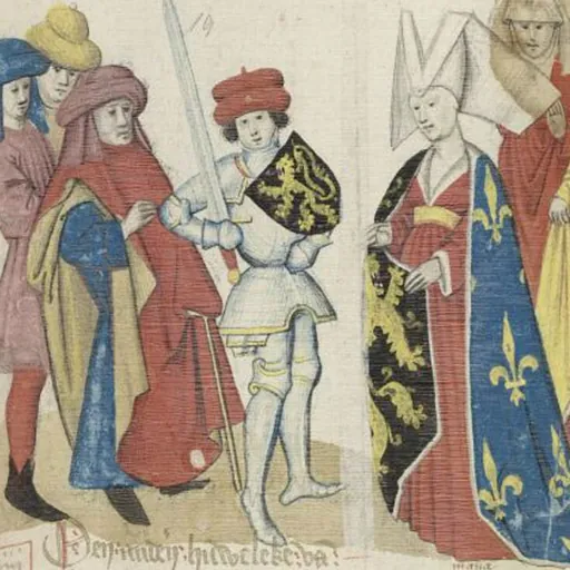 Portrait of Marie of France, Duchess of Brabant