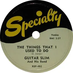 Portrait of Guitar Slim