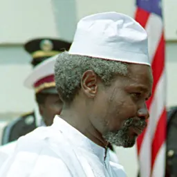 Portrait of Hissène Habré