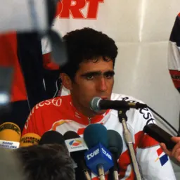 Portrait of Miguel Induráin