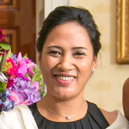 Portrait of Voahangy Rajaonarimampianina
