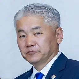 Portrait of Jadambyn Enkhbayar