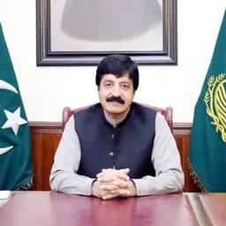 Portrait of Sardar Salim Haider Khan