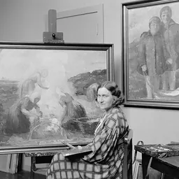 Portrait of Kristín Jónsdóttir