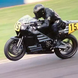 Portrait of Ron Haslam